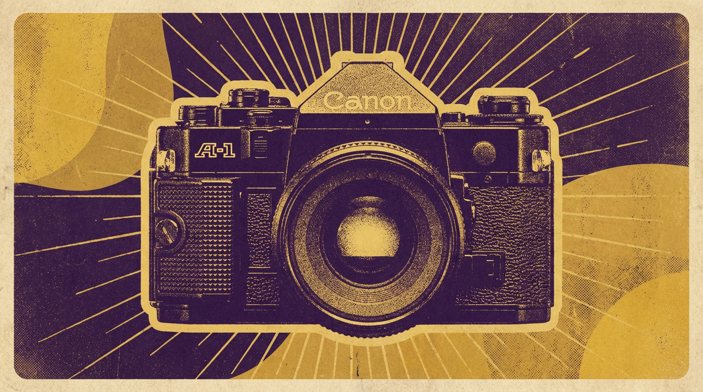 Canon A-1 : le reflex qui a inventé le futur